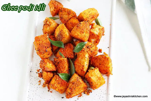 Ghee Podi Idli