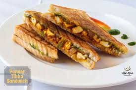 Paneer Tikka Sandwich